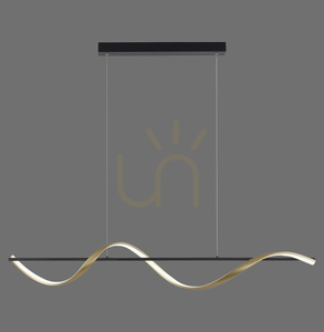 Q-SWING Pendant Lamp 2385-13 Brass 1xLED small 0