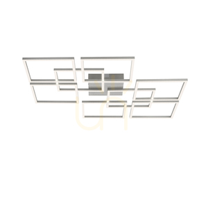 Plafond Q-INIGO 6015-55 Silver 8xLED small 12