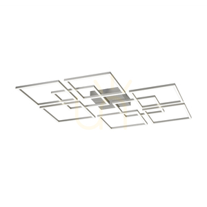 Plafond Q-INIGO 6015-55 Silver 8xLED small 7