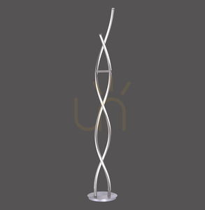 Q-MALINA Floor Lamp 439-55 Silver 2xLED small 0