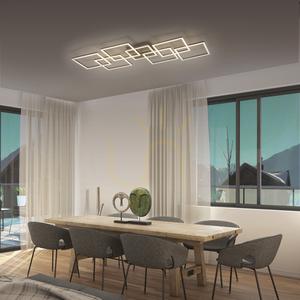 Paul Neuhaus Q-INIGO 6014-55 LED ceiling light, steel-coloured, 7 light elements, CCT small 2