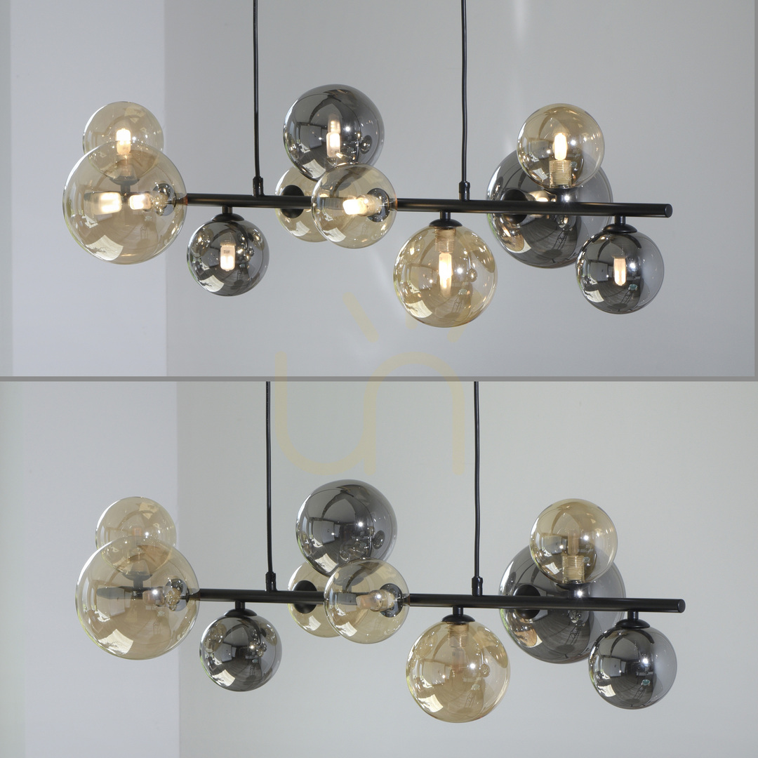 Check POPSICLE Pendant Lamp 2583-18 Tinted 10xG9. POPSICLE Pendant Lamp 2583-18 Tinted 10xG9.