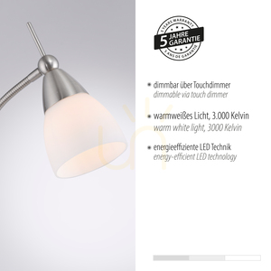 PINO Floor Lamp 400-55 Silver 1xG9 small 4