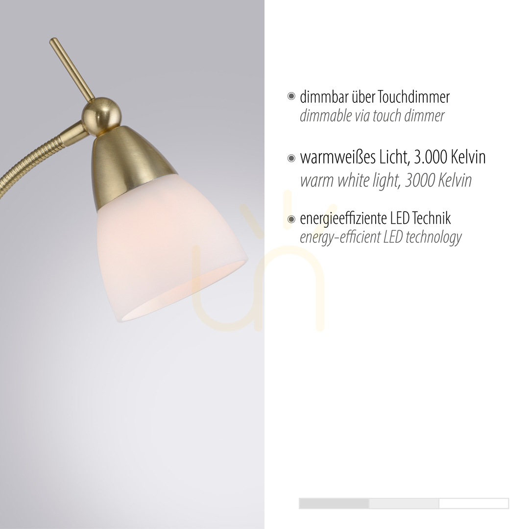 Display PINO Floor Lamp 400-60 Brown 1xG9 PINO Floor Lamp 400-60 Brown 1xG9