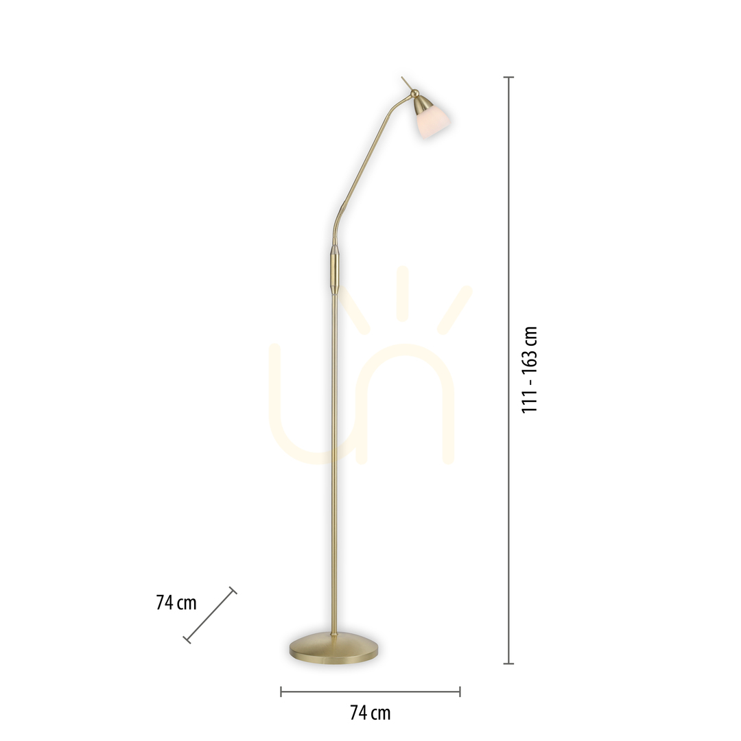 Display PINO Floor Lamp 400-60 Brown 1xG9 PINO Floor Lamp 400-60 Brown 1xG9