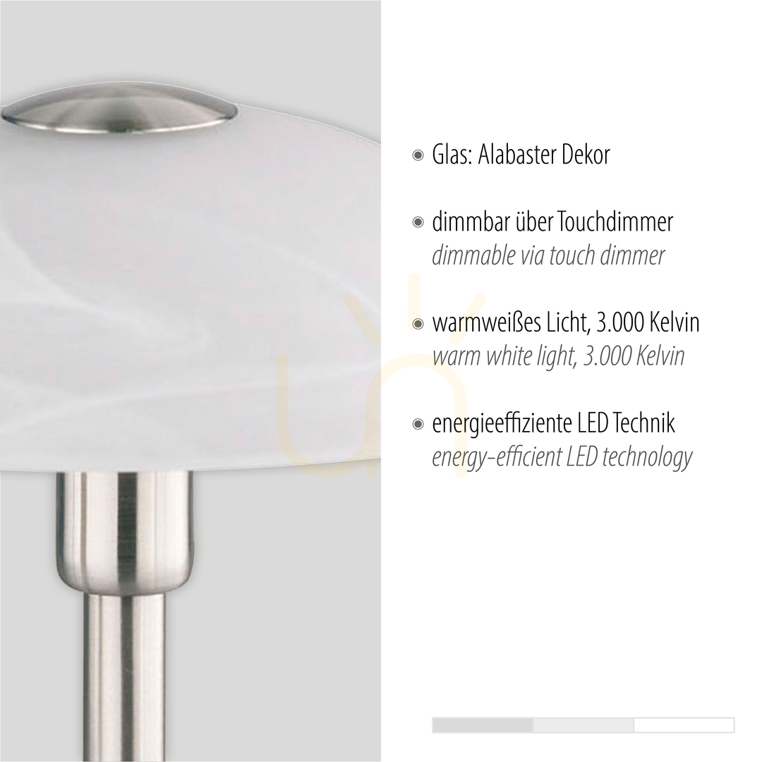 Display ENOVA Table Lamp 4026-55 Silver 1xG9 ENOVA Table Lamp 4026-55 Silver 1xG9