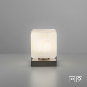 DADOA Table Lamp 4036-55 Silver 1xLED small 10