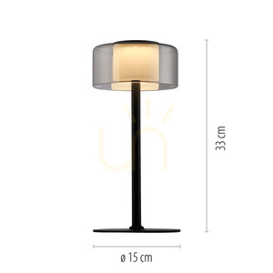 RIKA Table Lamp 4110-18 Black 1xLED 8 RIKA Table Lamp 4110-18 Black 1xLED small 8