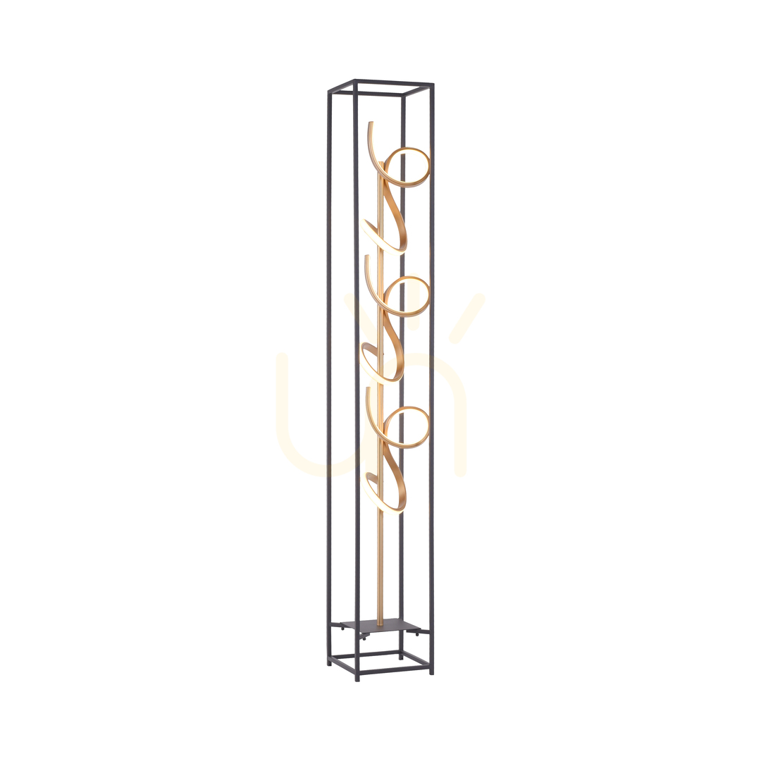 View SELINA Floor Lamp 415-18 Black 3xLED SELINA Floor Lamp 415-18 Black 3xLED
