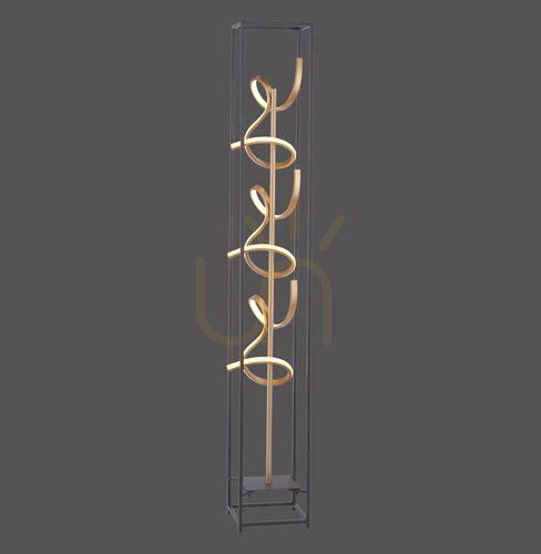 Check SELINA Floor Lamp 415-18 Black 3xLED