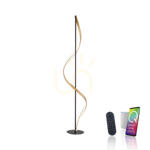 Q-SWING Floor Lamp 438-13 Anthracite 1xLED small 1
