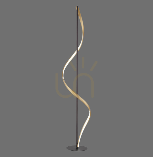 Check Q-SWING Floor Lamp 438-13 Anthracite 1xLED