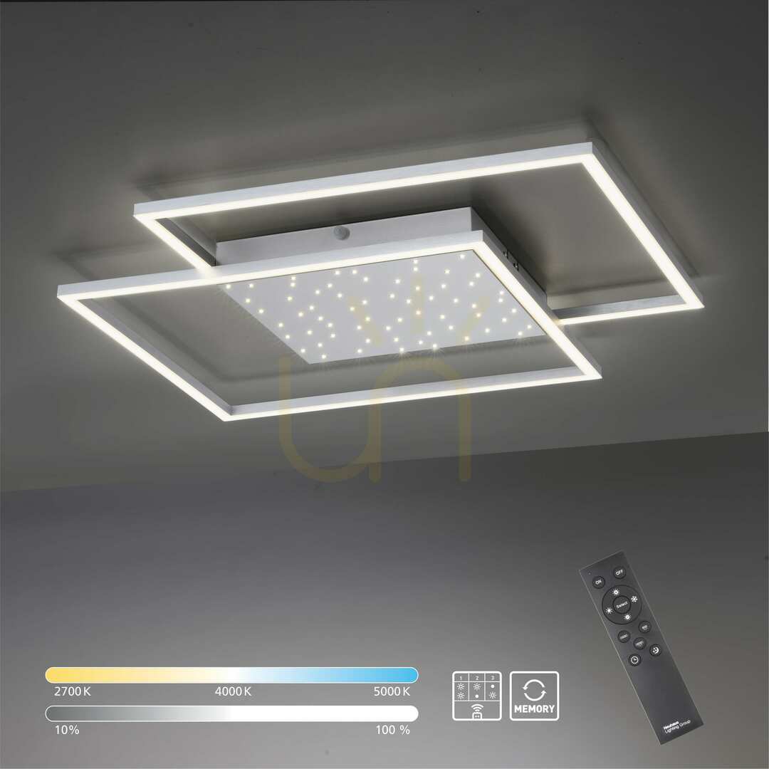 View Plafond YUKI 6024-55 Silver 3xLED Plafond YUKI 6024-55 Silver 3xLED