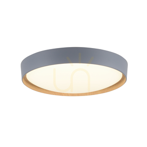 Plafond Q-EMILIA 6118-15 Grey 1xLED small 6
