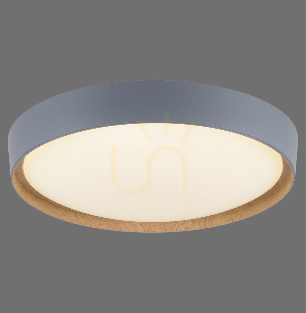 Plafond Q-EMILIA 6118-15 Grey 1xLED