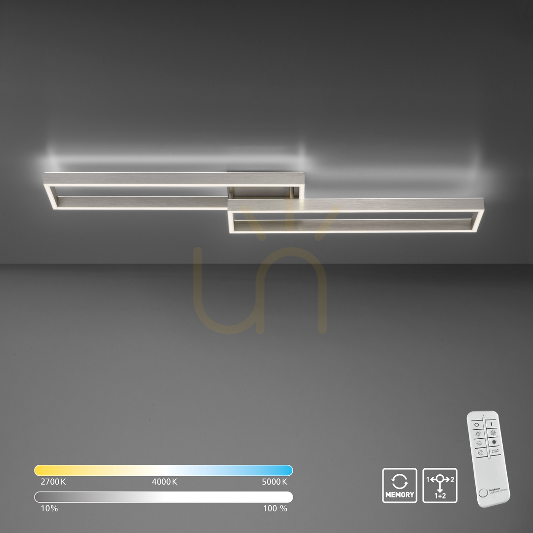 Check Plafond PAAN 6231-55 Silver 2xLED Plafond PAAN 6231-55 Silver 2xLED