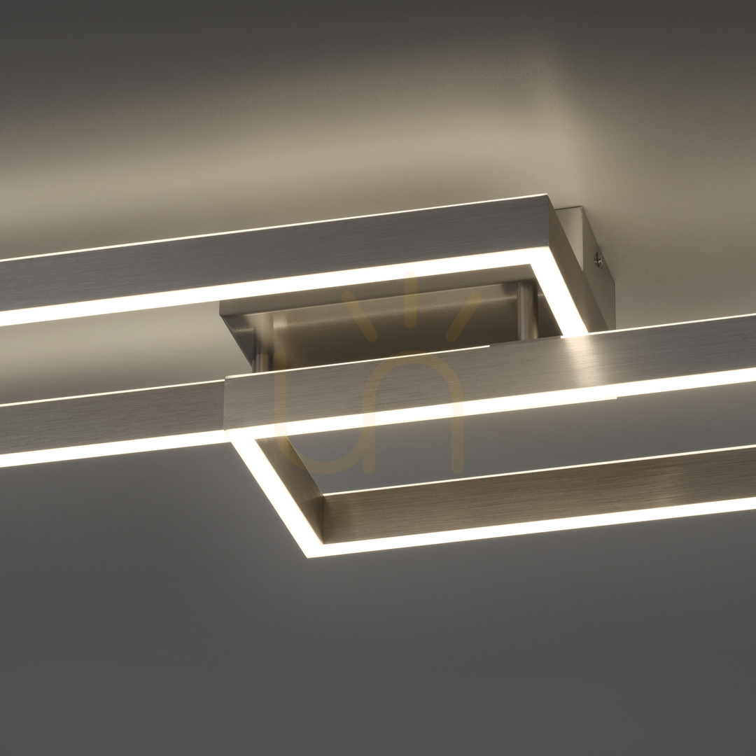Display Plafond PAAN 6231-55 Silver 2xLED Plafond PAAN 6231-55 Silver 2xLED