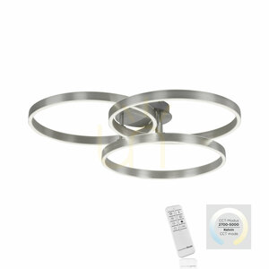Plafond PAAN 6233-55 Silver 2xLED small 1