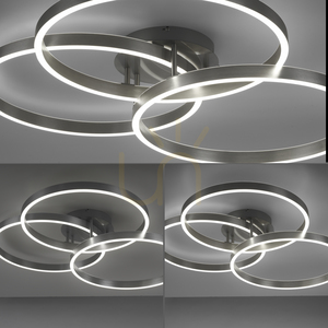 Plafond PAAN 6233-55 Silver 2xLED small 9