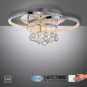 Plafond ROTAZO 6267-17 Chrome 1xLED small 11