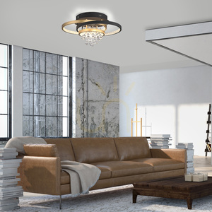 Plafond ROTAZO 6267-68 Black 1xLED small 2