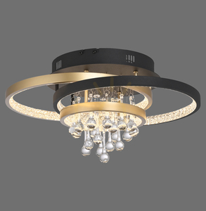 Plafond ROTAZO 6267-68 Black 1xLED small 0