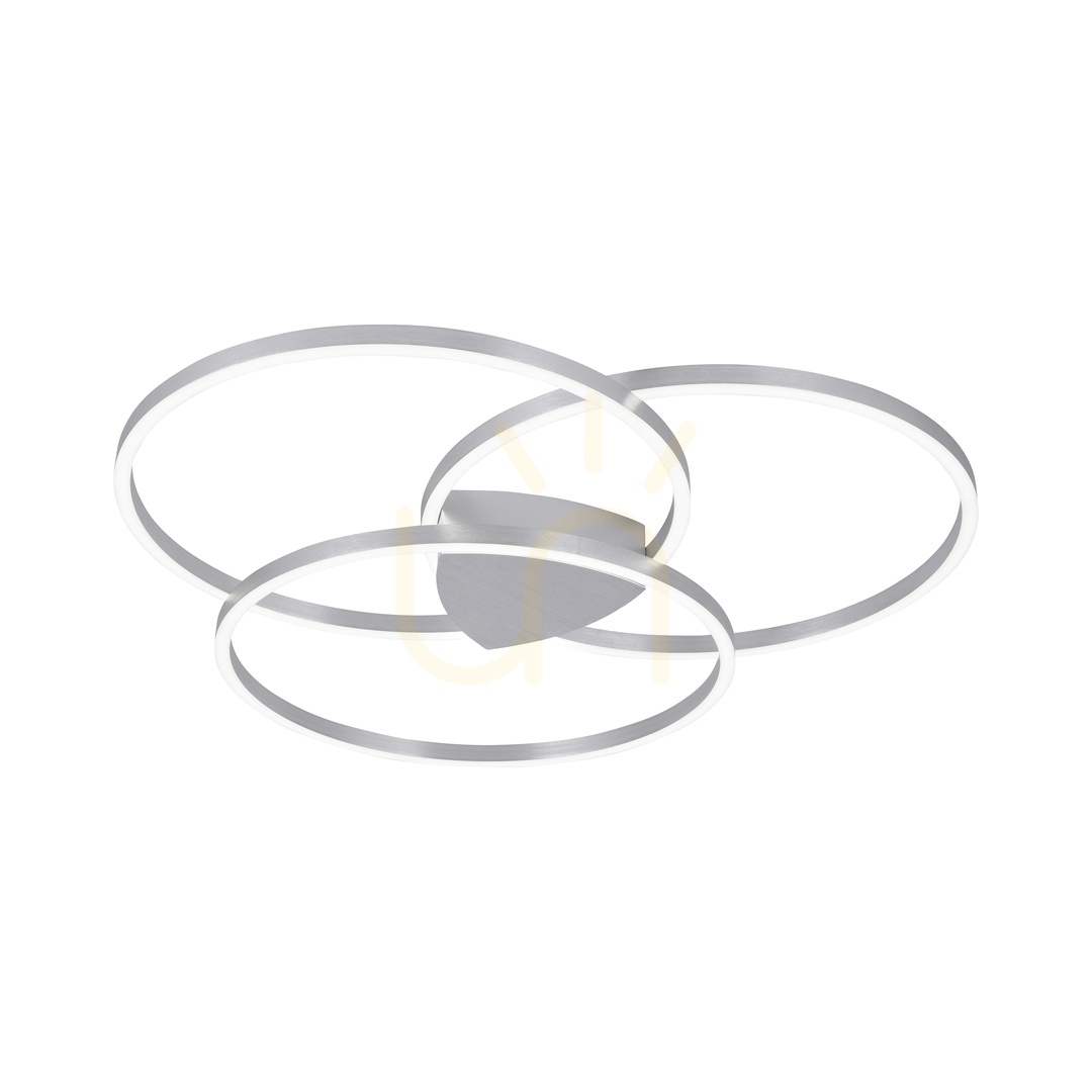Display Q-KATE plafond 6579-95 Silver 3xLED Q-KATE plafond 6579-95 Silver 3xLED