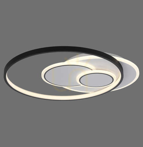 Check Plafond MAILAK 6392-16 Black 4xLED