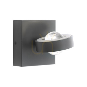 Q-MIA wall lamp 9185-13 Anthracite 4xLED small 6