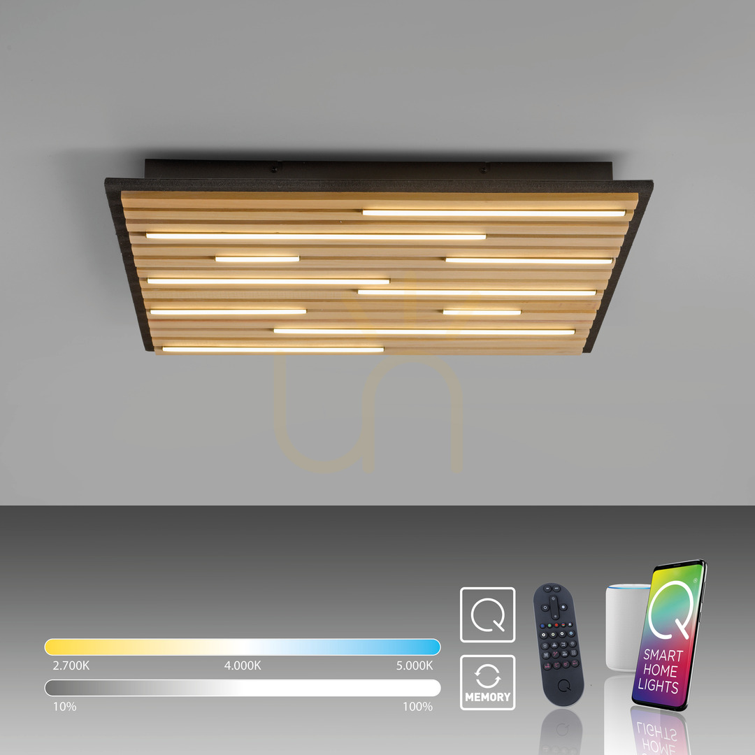 Display Wall lamp Q-AKUSTIK 6423-79 Wood 1xLED Wall lamp Q-AKUSTIK 6423-79 Wood 1xLED