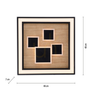 Plafond ELIZA 6283-79 Black 1xLED small 8