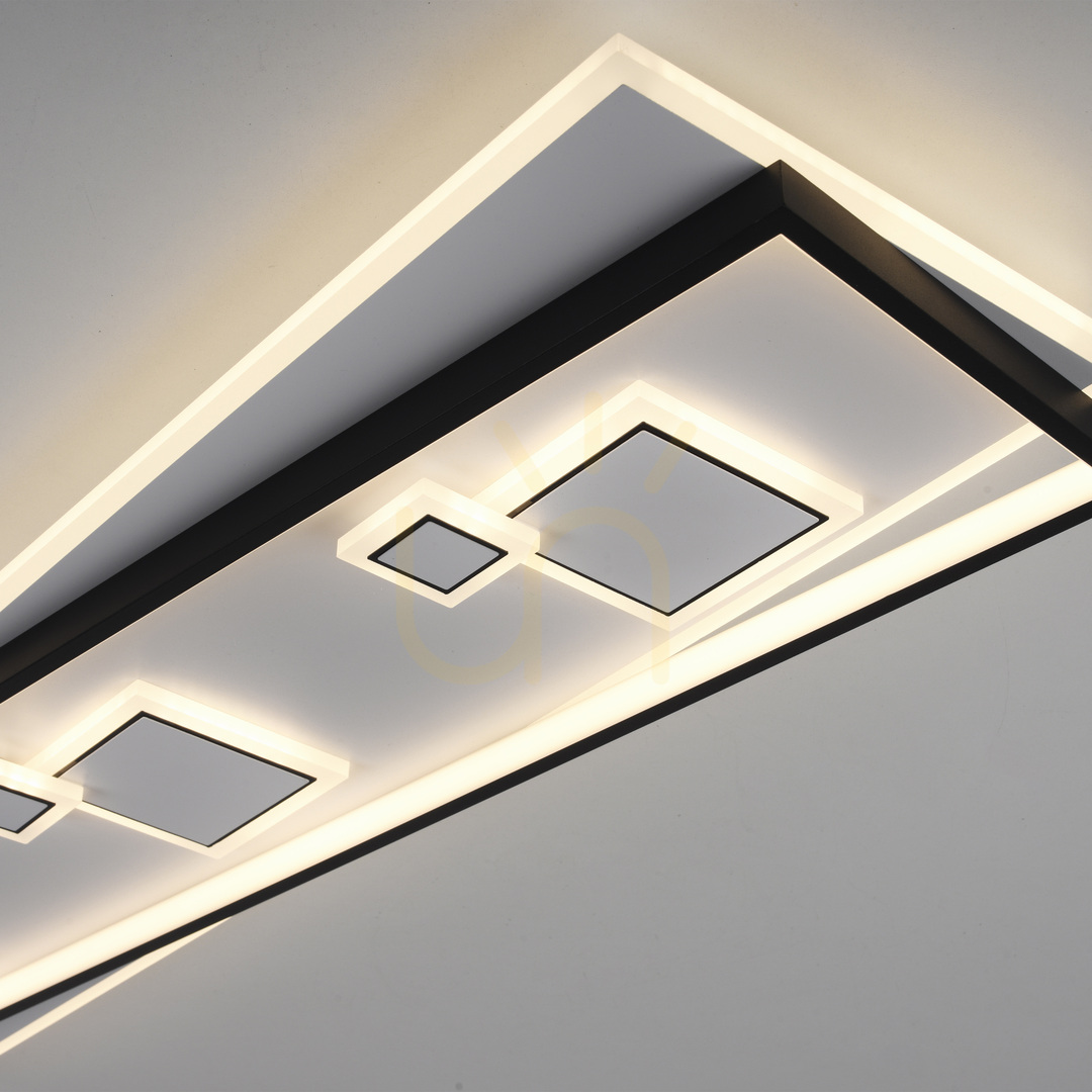 Show Plafond MAILAK 6391-16 Black 8xLED Plafond MAILAK 6391-16 Black 8xLED
