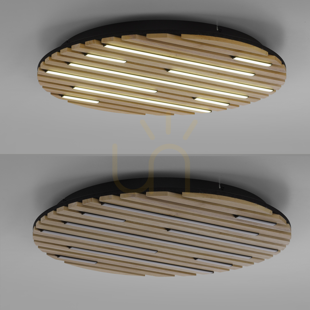 Show Wall lamp Q-AKUSTIK 6421-79 Wood 1xLED Wall lamp Q-AKUSTIK 6421-79 Wood 1xLED