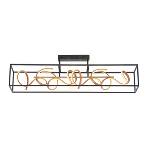 Plafond SELINA 6473-18 Black 4xLED 1 Plafond SELINA 6473-18 Black 4xLED small 1