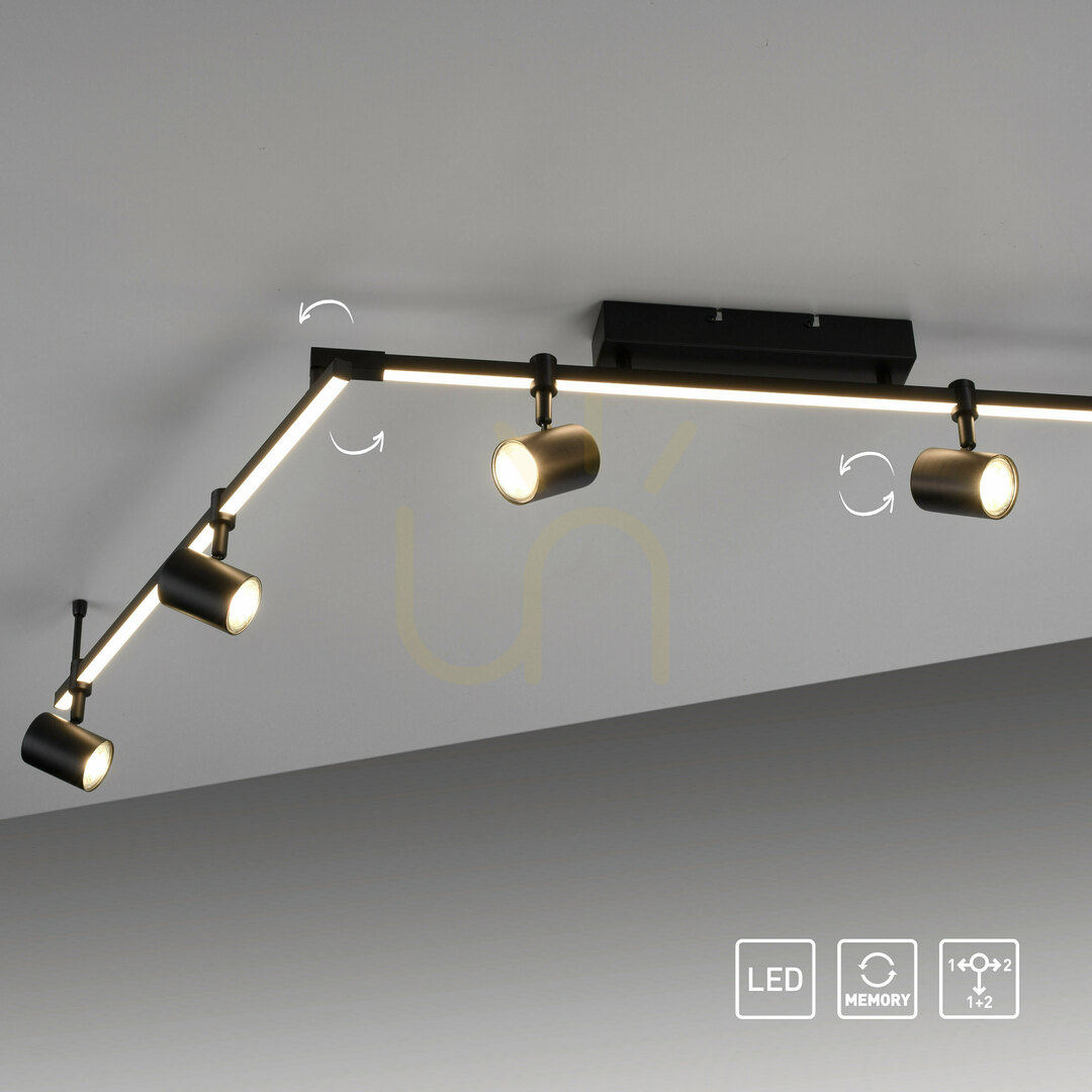 Check Plafond BARIK 6526-18 Black 7xGU10 Plafond BARIK 6526-18 Black 7xGU10