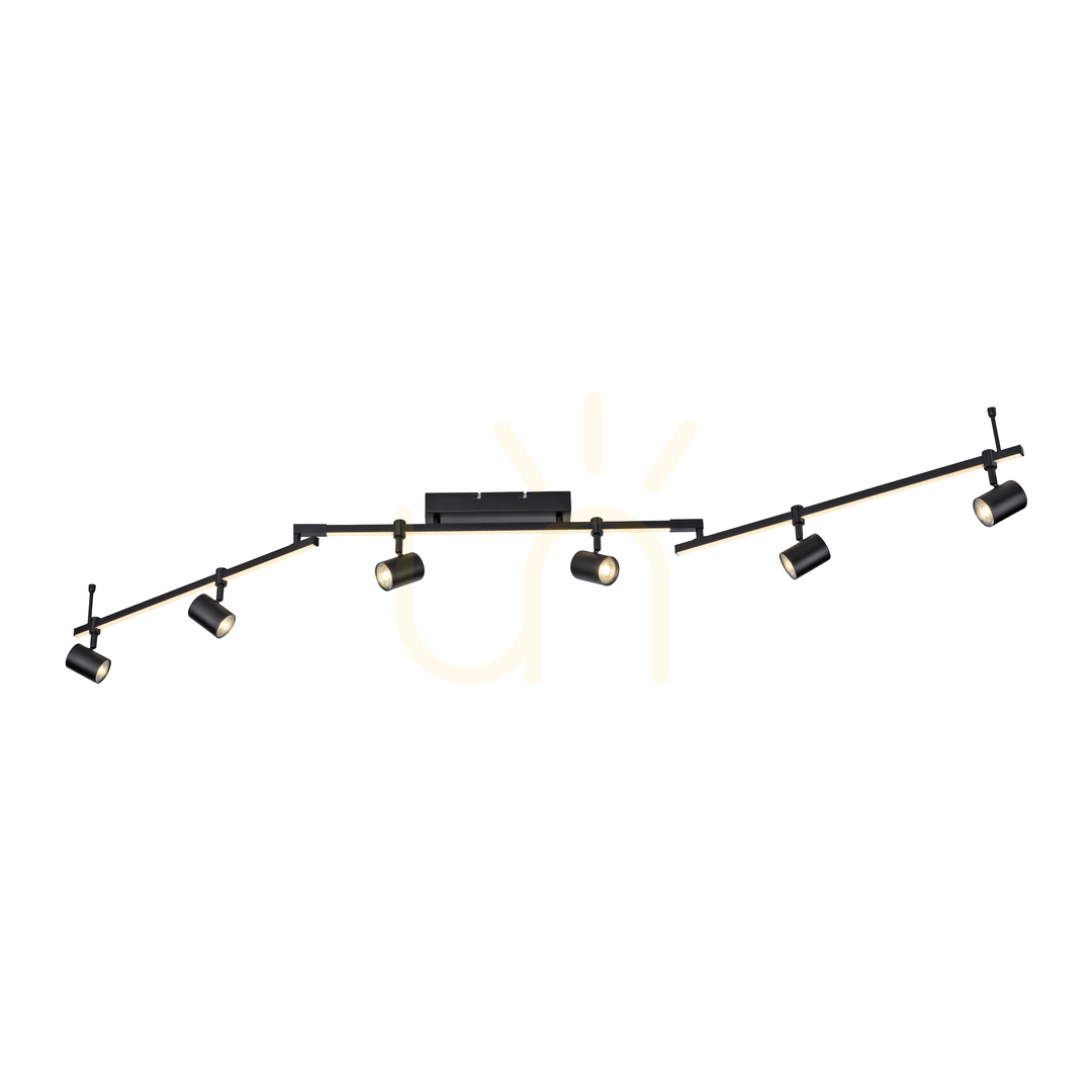 Preview Plafond BARIK 6526-18 Black 7xGU10 Plafond BARIK 6526-18 Black 7xGU10