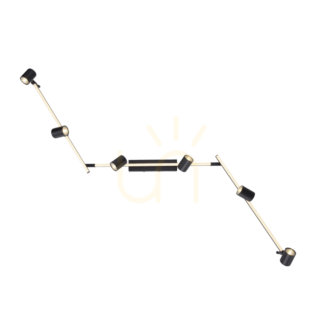 Display Plafond BARIK 6526-18 Black 7xGU10 Plafond BARIK 6526-18 Black 7xGU10