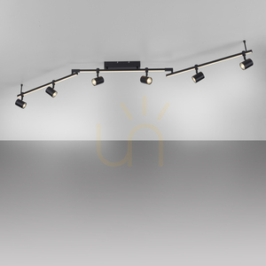 Plafond BARIK 6526-18 Black 7xGU10 4 Plafond BARIK 6526-18 Black 7xGU10 small 4