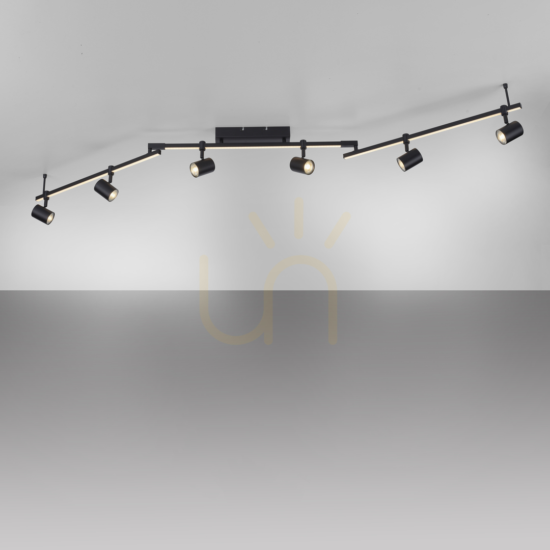 Show Plafond BARIK 6526-18 Black 7xGU10 Plafond BARIK 6526-18 Black 7xGU10