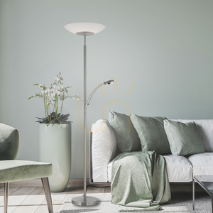 ALFRED 655-55 Silver 2xLED Floor Lamp 2 ALFRED 655-55 Silver 2xLED Floor Lamp small 2