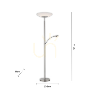 ALFRED 655-55 Silver 2xLED Floor Lamp 7 ALFRED 655-55 Silver 2xLED Floor Lamp small 7