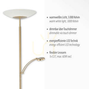 ALFRED 655-60 Floor Lamp Brown 2xLED 3 ALFRED 655-60 Floor Lamp Brown 2xLED small 3