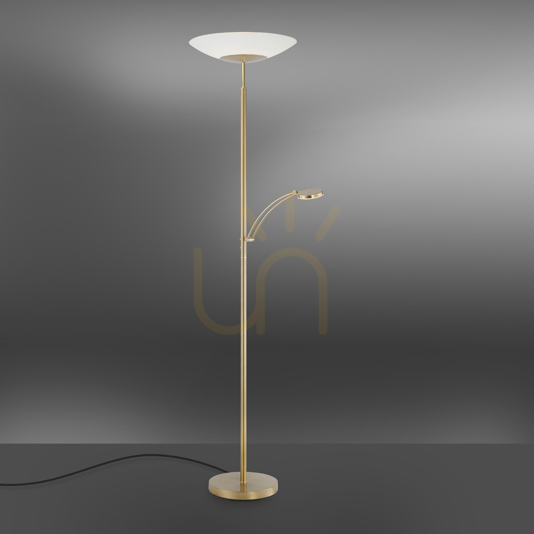 Show ALFRED 655-60 Floor Lamp Brown 2xLED ALFRED 655-60 Floor Lamp Brown 2xLED
