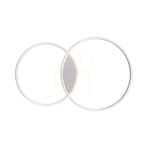 Q-KATE plafond 6589-95 Silver 2xLED small 11