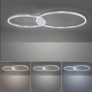 Q-KATE Plafond 6590-95 Silver 2xLED small 4