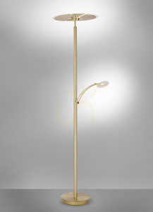 ARTUR Floor Lamp 673-60 Brown 3xLED small 14