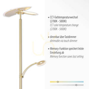 ARTUR Floor Lamp 673-60 Brown 3xLED small 3