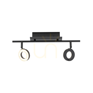 Paul Neuhaus SILEDA 6781-13 Ceiling Spotlight Anthracite 2xLED small 11