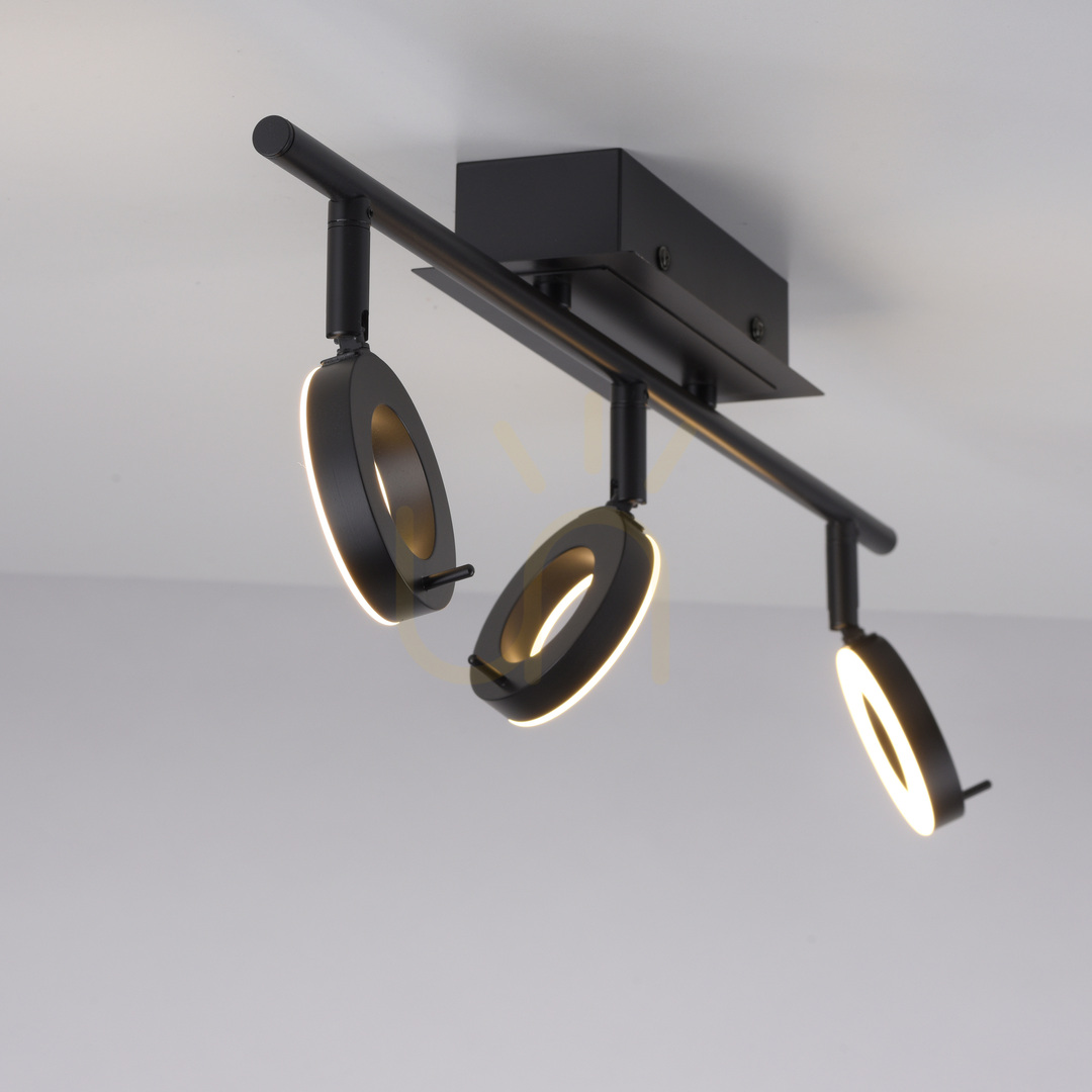 Check SILEDA plafond 6785-13 Black 3xLED SILEDA plafond 6785-13 Black 3xLED