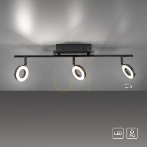 SILEDA plafond 6785-13 Black 3xLED 11 SILEDA plafond 6785-13 Black 3xLED small 11